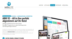 Desktop Screenshot of abm-hotel.com